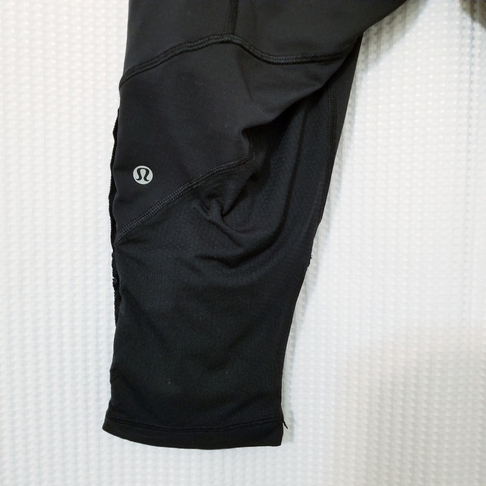 Lululemon Run: For Your Life Crop Tights Size 10 - Picture 8 of 12